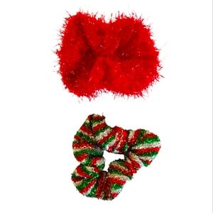 2 for 1 Bundle of Christmas Scrunchies